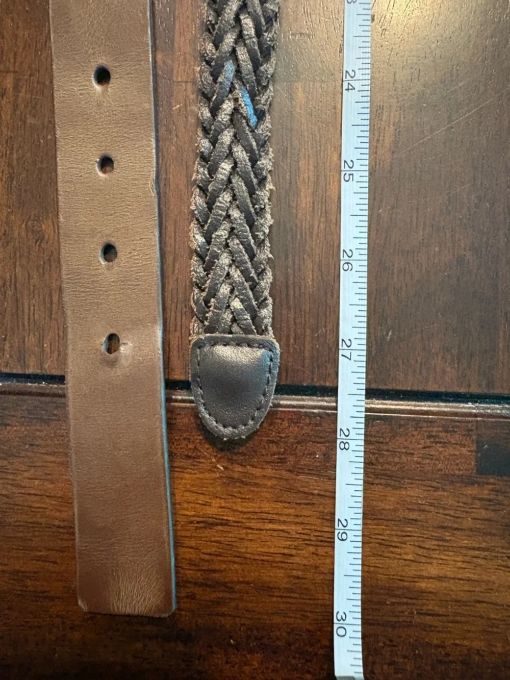 Set of 2 Kids Brown Genuine Leather Belts (Gap & Children’s Place)